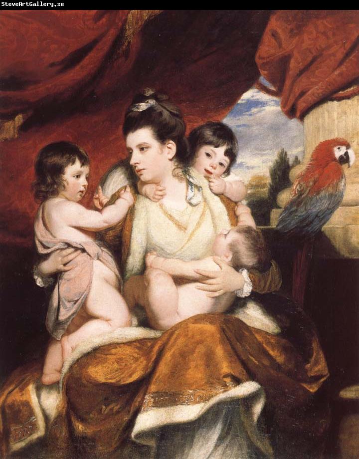 Sir Joshua Reynolds Lady Cockburn and Her Three eldest sons